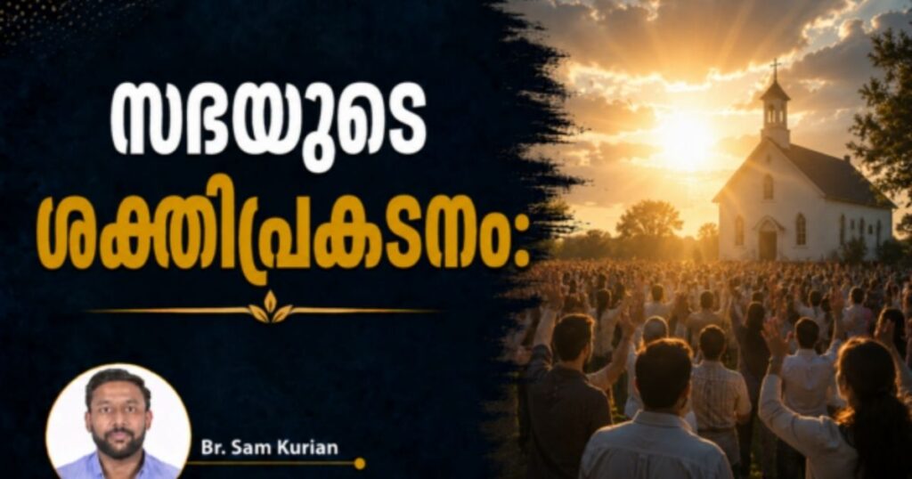 സഭയുടെ ശക്തിപ്രകടനം