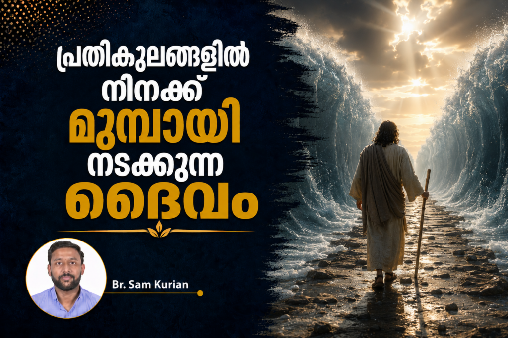 പ്രതികൂലങ്ങളിൽ നിനക്ക് മുമ്പായി നടക്കുന്ന ദൈവം